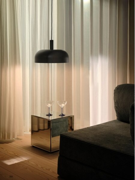 Nordlux - Luster na lanku SANDRO 1xE27/15W/230V pr. 40 cm čierna
