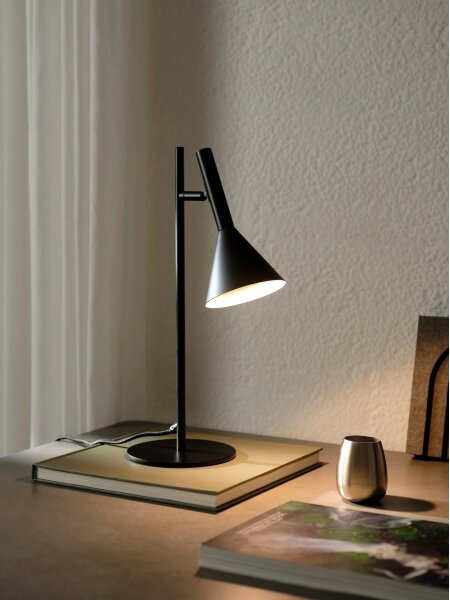 Nordlux - Stolová lampa KELVIS 1xGU10/12W/230V čierna