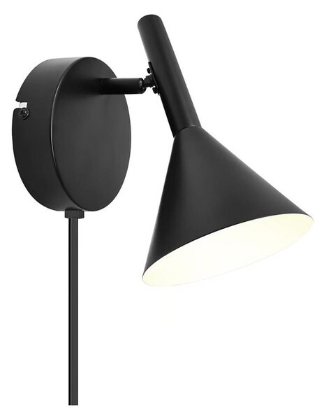 Nordlux - Nástenné svietidlo KELVIS 1xGU10/12W/230V čierne