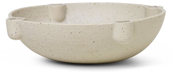 Adventný svietnik Ceramic Light Grey