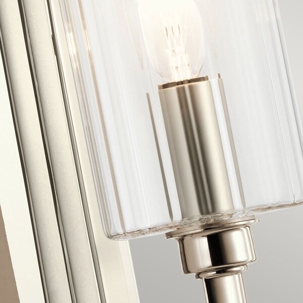 Quintiesse QN-KIMROSE1-PN - Nástenné svietidlo KIMROSE 1xE14/40W/230V lesklý chróm