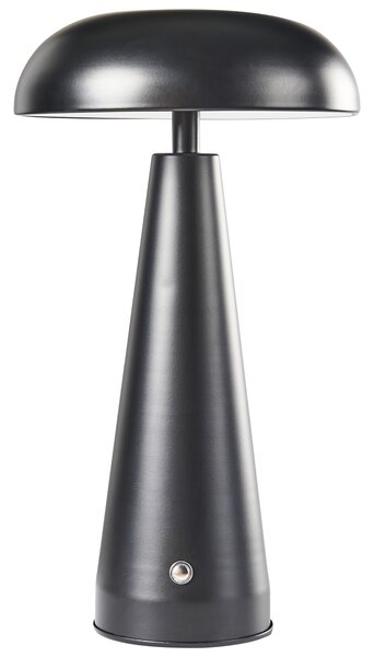 Stolná lampa čierna železo bezdrôtová so stmievačom osvetlenie moderný štýl interiér