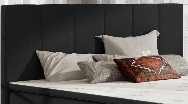 Zltahala.sk Posteľ Boxspring Boleria 200x180, šedá (látka bb 03)