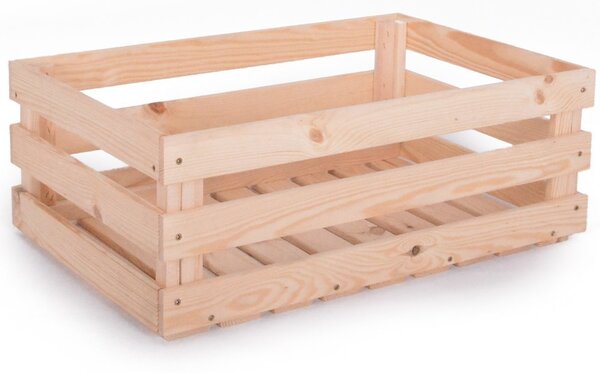 APPLE box drevený 59x39cm