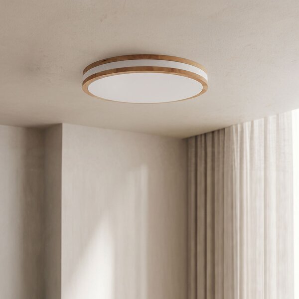 SOLIGHT LED stropné osvetlenie WOODY 25W 1350lm 3CCT IP20 29cm
