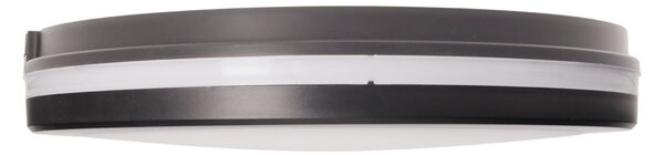 SOLIGHT GARI LED stropné osvetlenie čierne 26W 2340lm 3CCT IP65 30cm