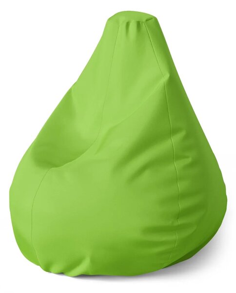 Sablio Sedací vak Pear Jablková zelená - 70 x 95 x 15 cm