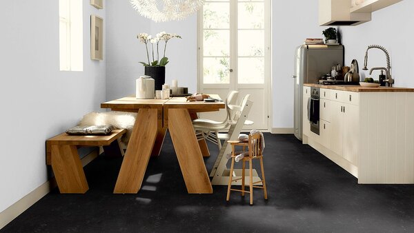 FORBO Marmoleum click Raven 333209 633209 Lamely 600 × 300 mm - 1.26 m2