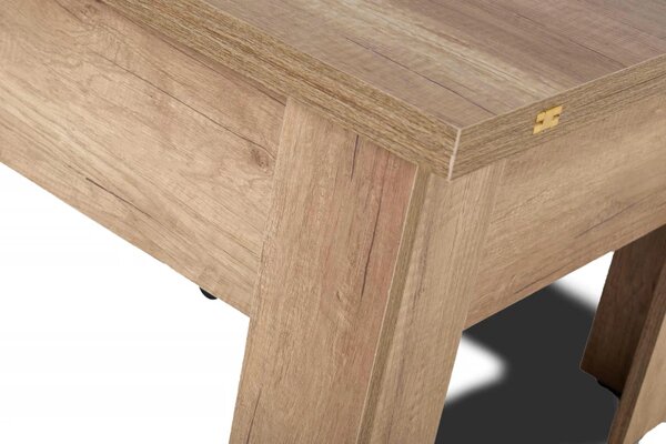 Zltahala.sk Zdvíhací rozkladací konferenčný stôl Robert P-26, wenge