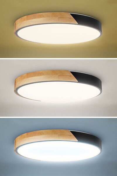 SOLIGHT LED stropné osvetlenie POLIA 25W 1350lm 3CCT 30cm