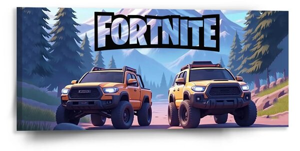 Sablio Obraz FORTNITE Off-road autá - 110x50 cm