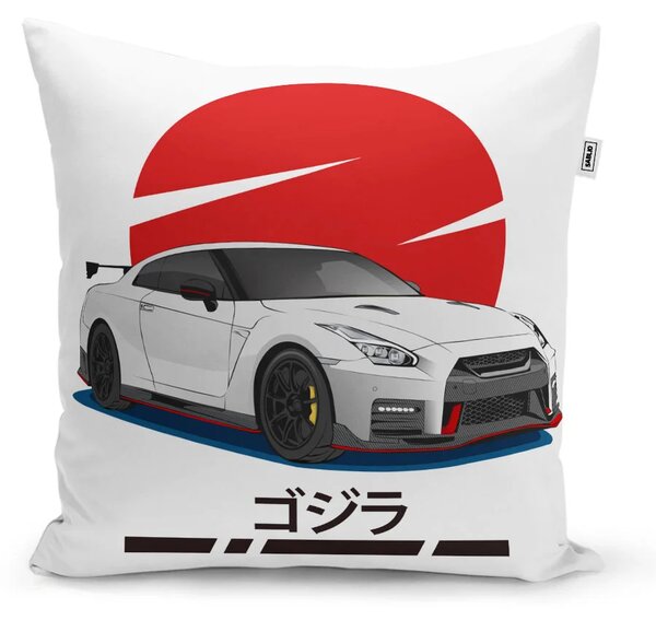 Sablio Vankúš Nissan GTR 35 Japonské slnko - 40x40 cm