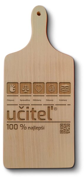 Sablio Doštička na krájanie Učiteľ