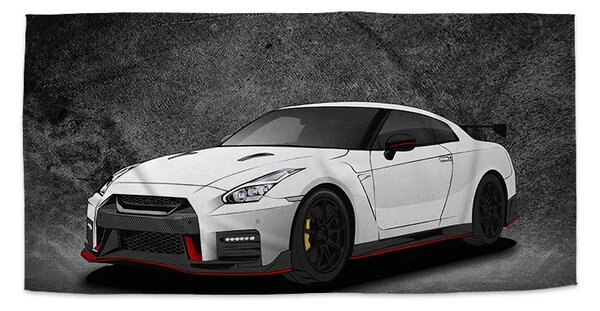 Sablio Uterák Nissan GTR 35 Sivý - 30x50 cm