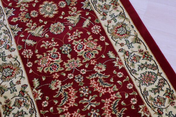 Berfin Dywany , Behúň na mieru Anatolia 5378 B (Red), šíre 70 cm, červená, chodba / predsieň