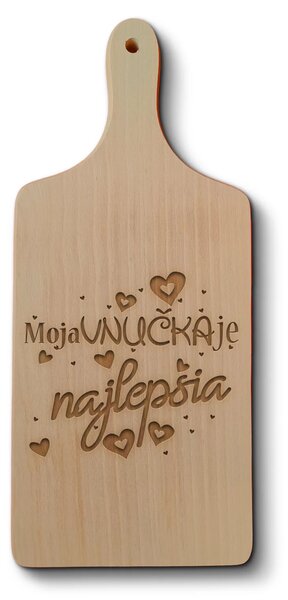 Sablio Doštička na krájanie Moja vnučka je najlepšia
