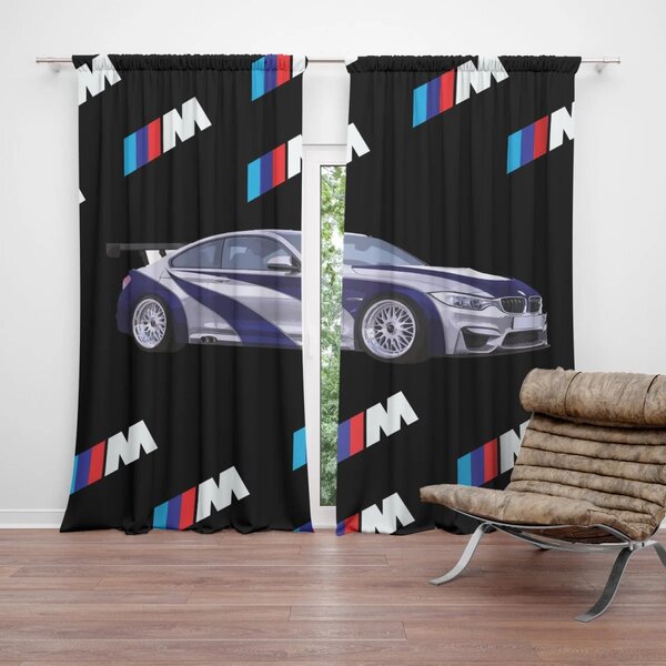 Sablio Záves MPERFORMANCE Športové auto: 2ks 140x250cm