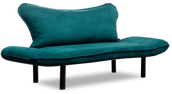 Hanah Home 2-miestna pohovka Chatto 140 cm petrolejová