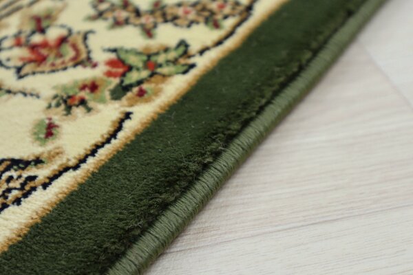 Berfin Dywany , Behúň na mieru Anatolia 5378 Y (Green), šíre 70 cm, zelená, chodba / predsieň