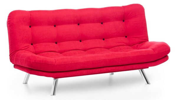 Hanah Home 3-miestna pohovka Misa 200 cm červená