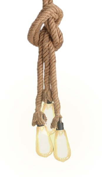 HADEX Závesné lanové svietidlo 150cm, 3xE27