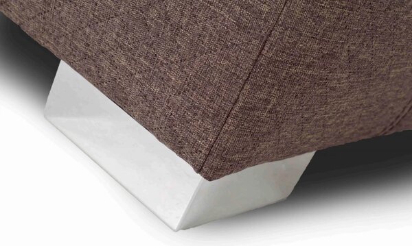 Zltahala.sk Čalúnená posteľ Kvadrat 200x120, tm. sivá/sivá(an 4237/4238)