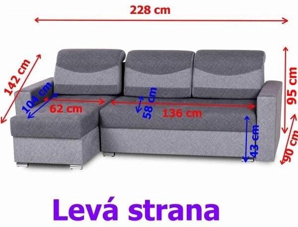 Zltahala.sk Sedacia súprava Artur II, zelená / čierny lem (an 4913 + lem an 4923)