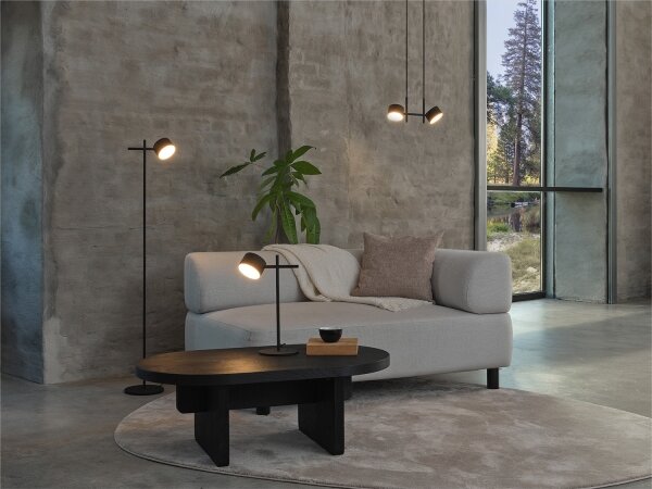Osram - LED stmievateľný luster na lanku DECOR KYOTO 2xLED/10W/230V čierny