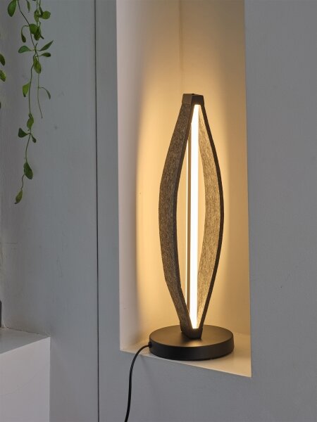 Osram - LED stolná lampa DECOR FLAT LED/13W/230V šedá