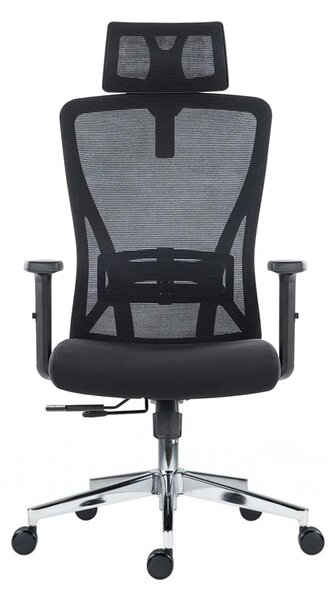 Kancelárska ergonomická stolička Neoseat FLEX PRO — čierna, nosnosť 150 kg