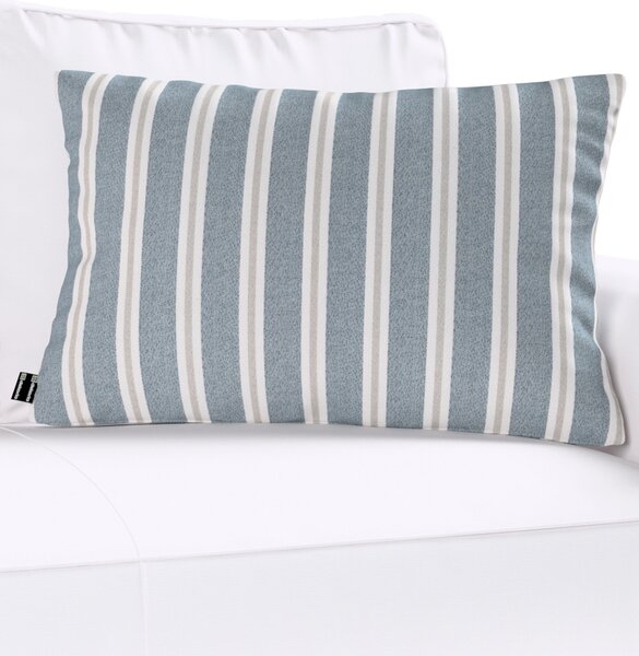 Karin - jednoduchá obliečka, 60x40cm farba produktu modrá látka zapletaná, vzorované