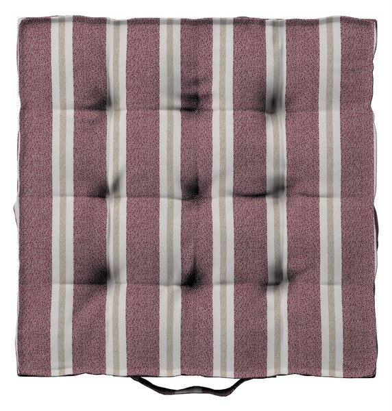 Sedák Kamil s úchytom farba produktu červená látka zapletaná, vzorované