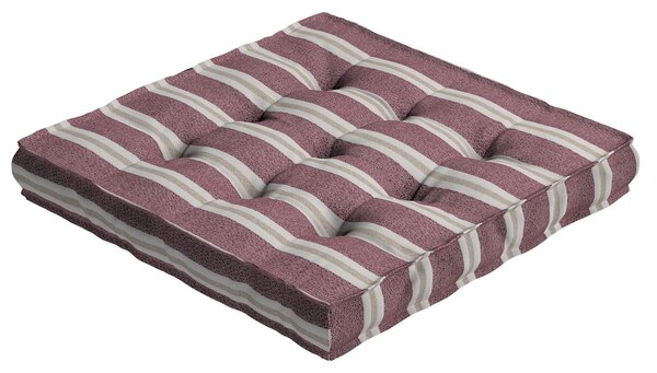 Sedák Kamil s úchytom farba produktu červená látka zapletaná, vzorované