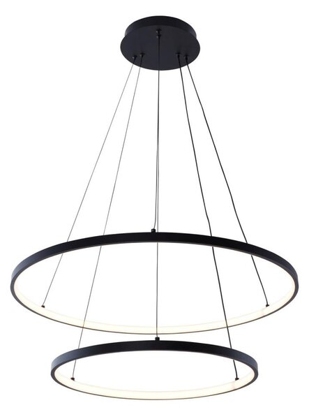 Zuma Line 18140BK-2 - LED Luster na lanku BRENO LED/50W/230V 3000/4000/6000K