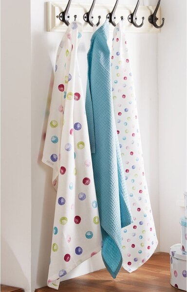 Bavlnené utierky v súprave 3 ks 45x65 cm Spotty Dotty – Cooksmart ®