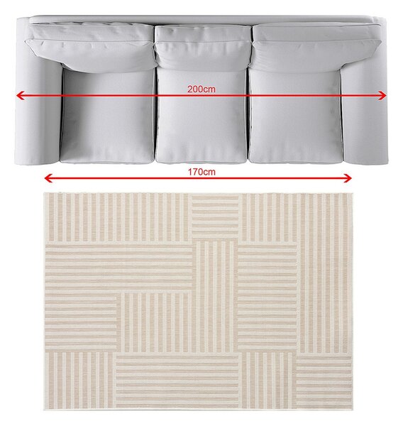 Koberec Mellow Beige II 120x170 cm