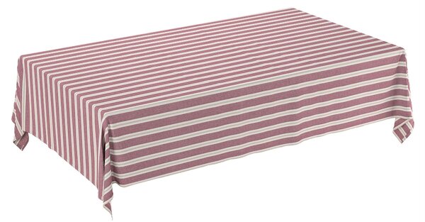 Obrus na stôl obdĺžnikový farba produktu červená látka zapletaná, vzorované
