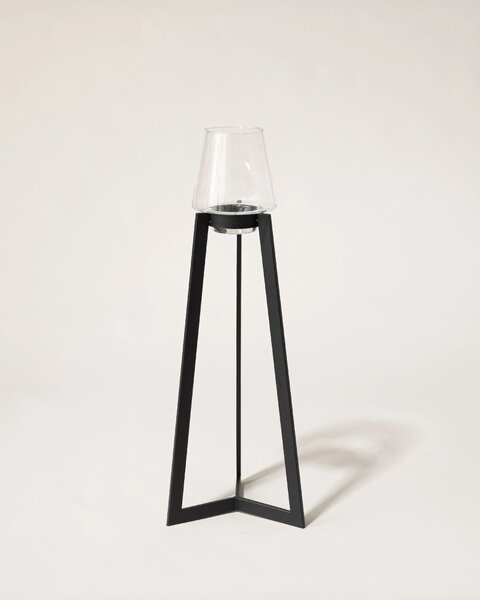 Svietnik Loft Glow mały 27x27x86 cm
