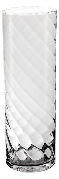 Váza Crytal Twist 15x15x45 cm