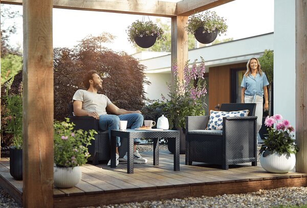 Balkónový set ALODIA balcony set | grafit