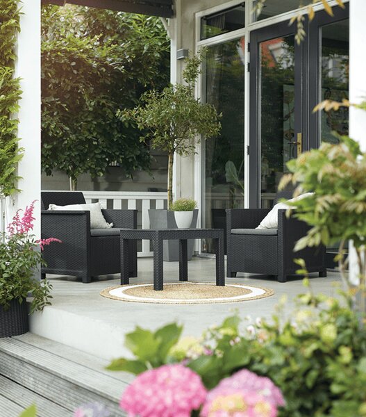 Balkónový set ALODIA balcony set | grafit