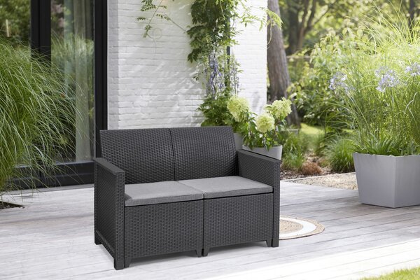 Pohovka ALODIA 2 SEATER | grafit