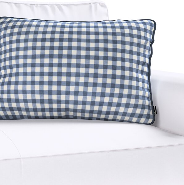 Gabika so šnúrkou, obliečka 60x40cm farba produktu tmavomodrá látka vzorované