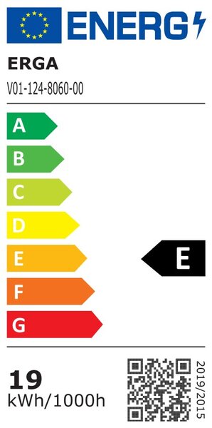 Erga Luna, LED zrkadlo 80x60cm s kozmetickým zrkadlom 3x zväčšenie, 2185 lm, 6500K, predné/zadné osvetlenie, ERG-V01-124-8060-00