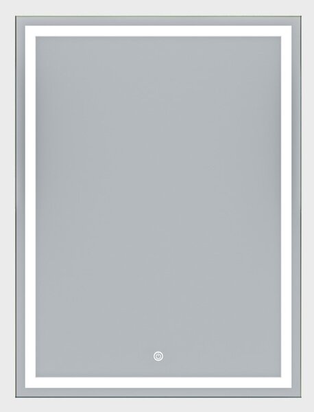 Erga Harper, LED zrkadlo 60x80cm, 2185 lm, 6500K, predné/zadné osvetlenie, ERG-V01-113-6080-00