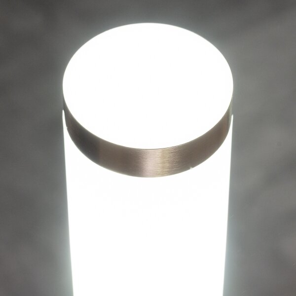 BRILAGI - LED vonkajšie svietidlo ELIA 1xE27/7W/230V 4000K IP44 100 cm chróm