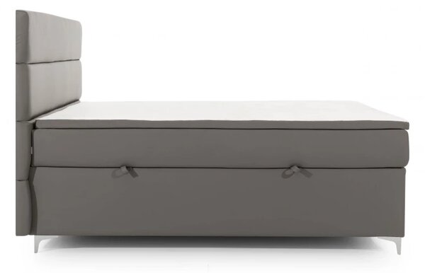 Zltahala.sk Posteľ Boxspring Amadeus 200x180, tm. hnedá (koženka - bao 12)
