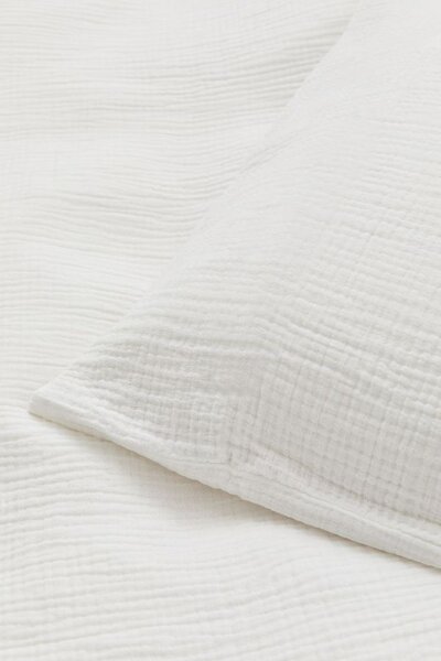 Mušelínové obliečky Biele Rozmer obliečok: Detský rozmer 90x135 cm, Obsah balenia: Set Balenie