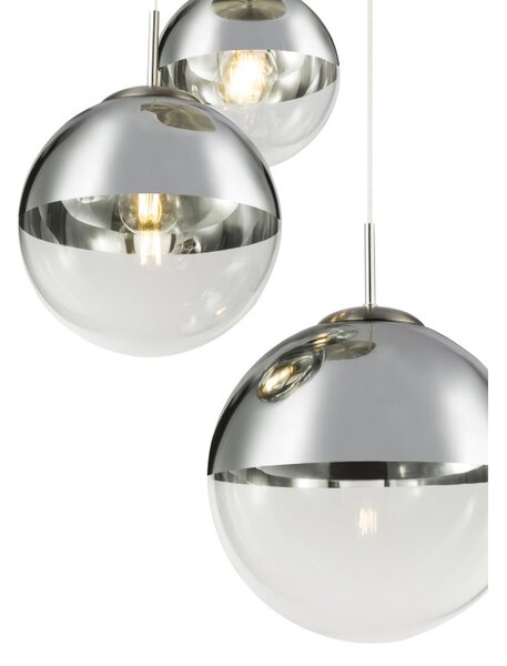 Globo 15851-3 závesné stropné svietidlo Varus 3x40W | E27