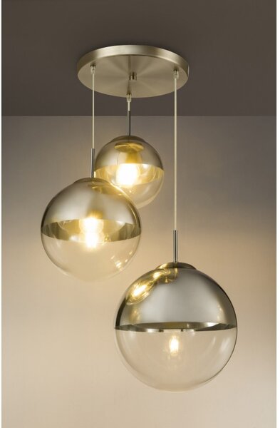 Globo 15851-3 závesné stropné svietidlo Varus 3x40W | E27